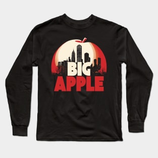 NY - Big Apple - Skyline Long Sleeve T-Shirt